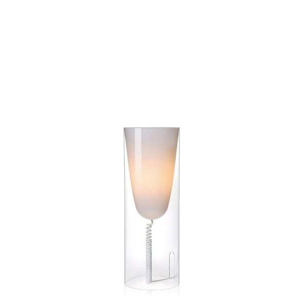 Kartell Tischleuchte Toobe glasklar 9065B4 