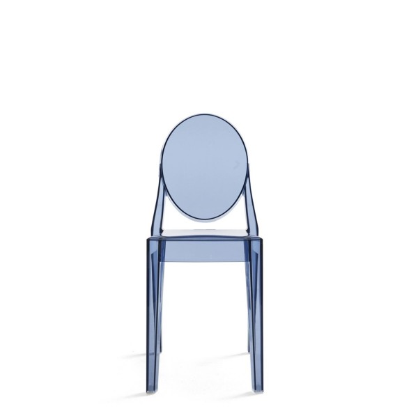 Kartell Stuhl Victoria Ghost staubblau 4857Z4 