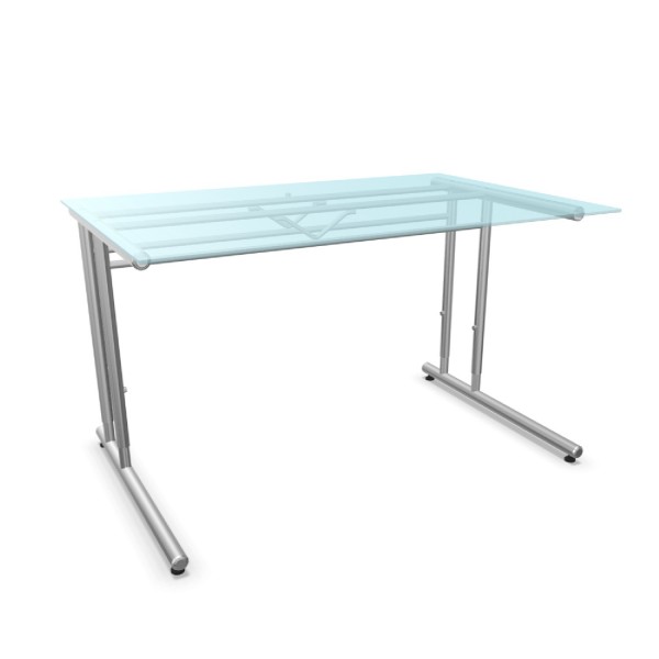 Kerkmann Artline Schreibtisch, Glas, konfigurierbar 