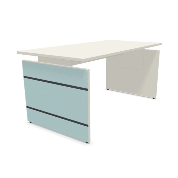 Kerkmann Lugano Schreibtisch, höhenverstellbar, Glas belegten Wangen, konfigurierbar 