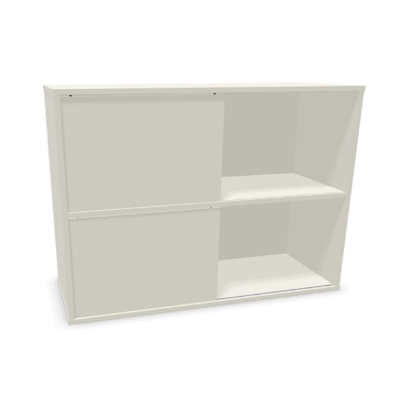 Kerkmann Remo Light Schiebetürenregal mit Wendetür, 1-2 OH, konfigurierbar 