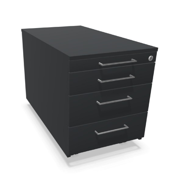 Kerkmann Premium Rollllcontainer mit Zentralschloss, konfigurierbar 