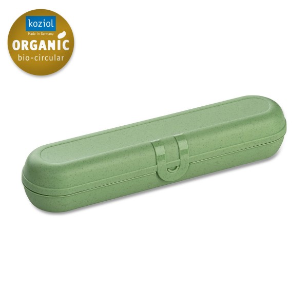 Koziol Besteck Etui Klikk Etui nature leaf green 7034703 