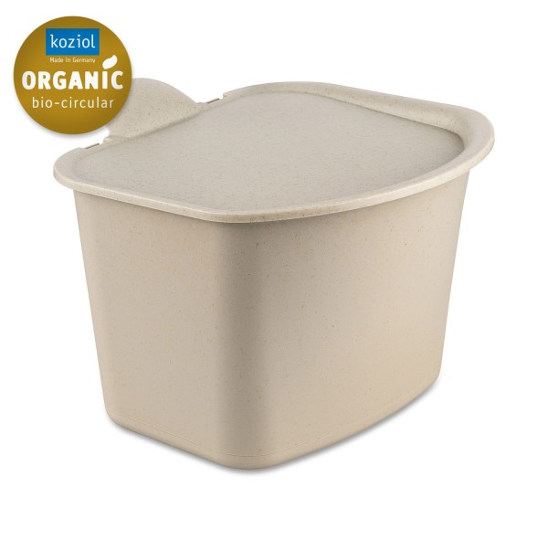 Koziol Bio Abfall Behälter Bibo nature desert sand 7605700 