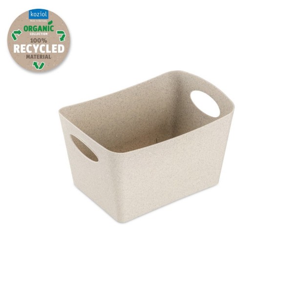 Koziol Aufbewahrungsbox 1l Boxxx S recycled desert sand 1405121 