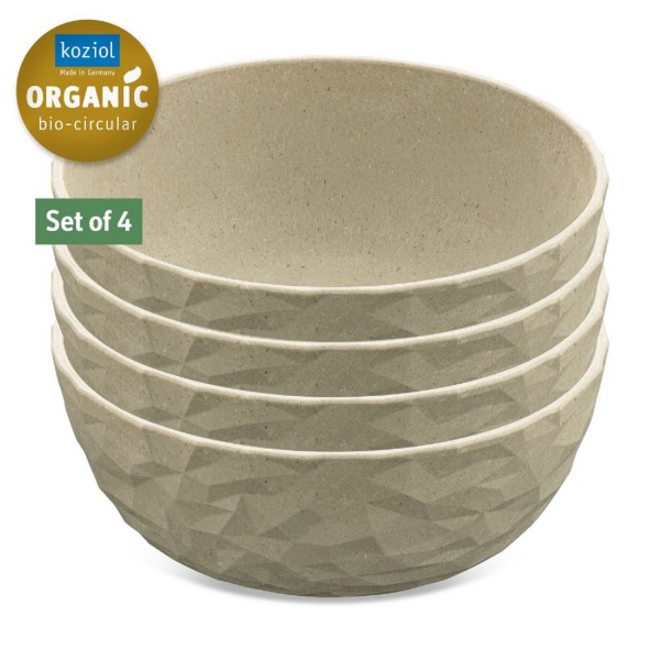 Koziol Schale CLUB BOWL 4x 700ml nature desert sand 5004700 