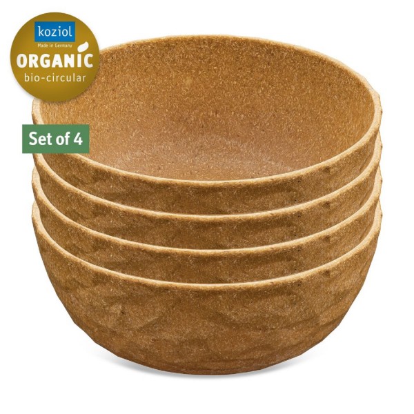 Koziol Schale CLUB BOWL 4x 700ml nature wood 5004702 