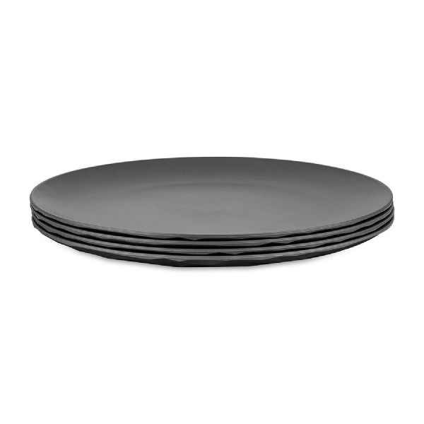 Koziol CLUB PLATE 4 flache Teller 260 mm nature ash grey 8638701 