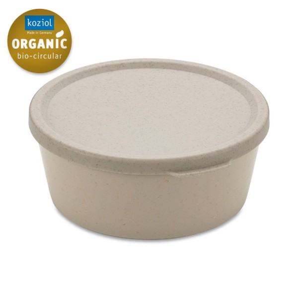 Koziol CONNECT BOWL 0,9 mit Deckel 890 ml nature desert sand 7271700 