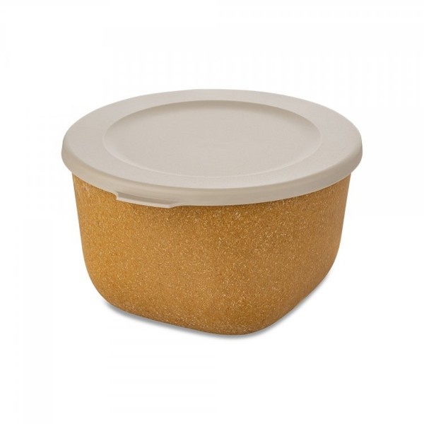 Koziol CONNECT BOX 1 mit Deckel 1L nature wood 7870702 