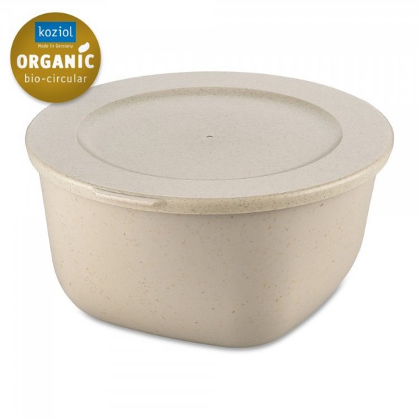 Koziol CONNECT BOX 2  mit Deckel 2 L nature desert sand 7871700 