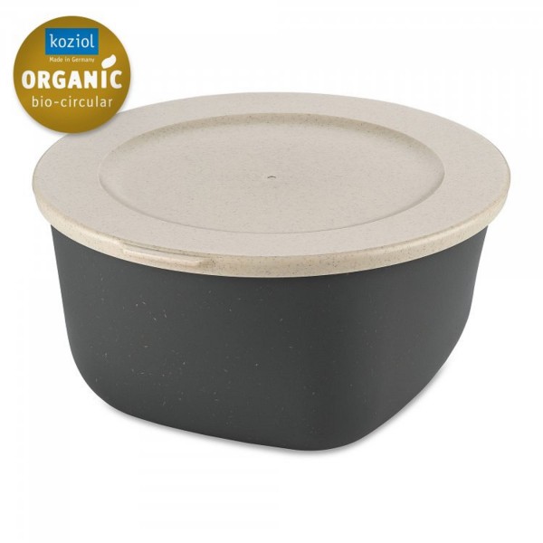 Koziol CONNECT BOX 2  mit Deckel 2 L nature ash grey 7871701 