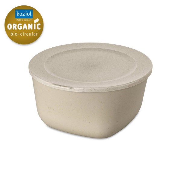 Koziol CONNECT BOX 4  mit Deckel 4 L nature desert sand 7872700 