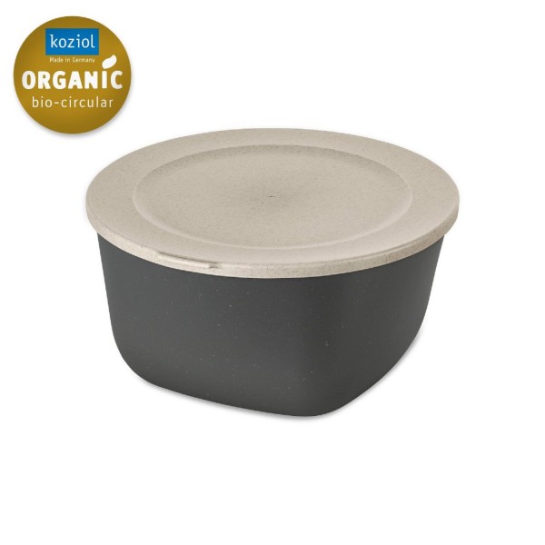 Koziol CONNECT BOX 4  mit Deckel 4 L nature  ash grey 7872701 