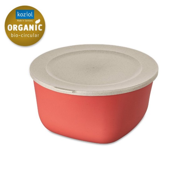 Koziol CONNECT BOX 4  mit Deckel 4 L nature coral 7872704 