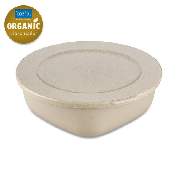 Koziol CONNECT BOX 1,3 mit Deckel 1,3 L nature desert sand 7275700 