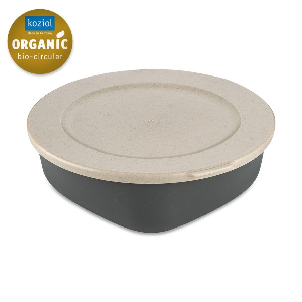 Koziol CONNECT BOX 1,3 mit Deckel 1,3 L nature ash grey 7275701 