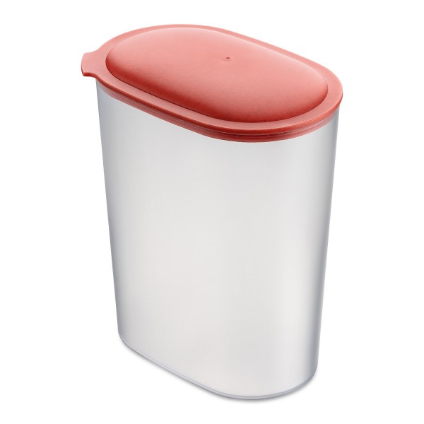 Koziol Vorratsdose 2,5l CONNECT OVAL STORAGE L nature coral 4065704 