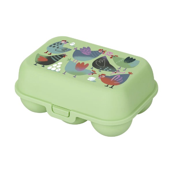 Koziol Eierbox Eggs To Go Mini, creative chicks, pistacio 100410757 