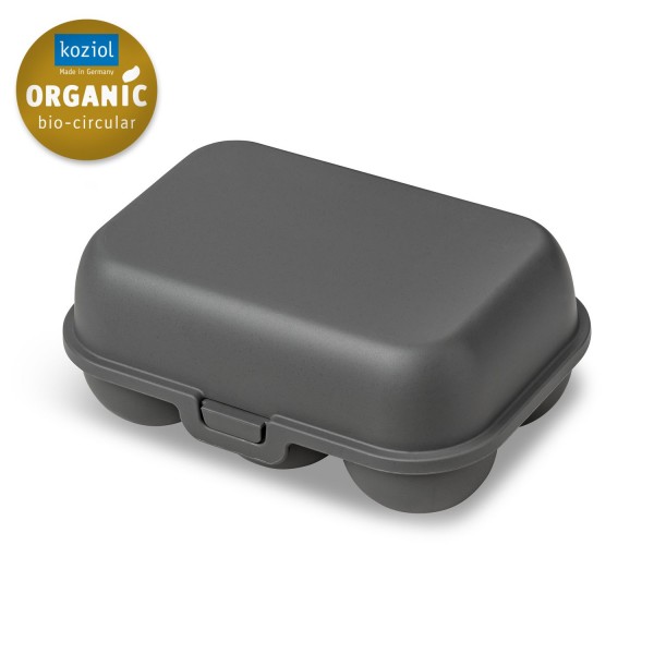 Koziol Eierbox Eggs To Go Mini nature ash grey 7186701 
