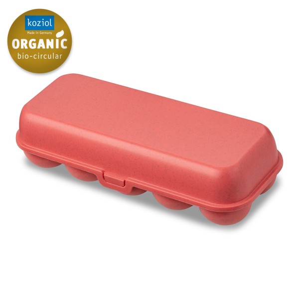 Koziol Eierbox Eggs To Go nature coral 7179704 