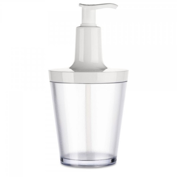 Koziol Seifenspender FLOW 250 ml recycled white 1406125 