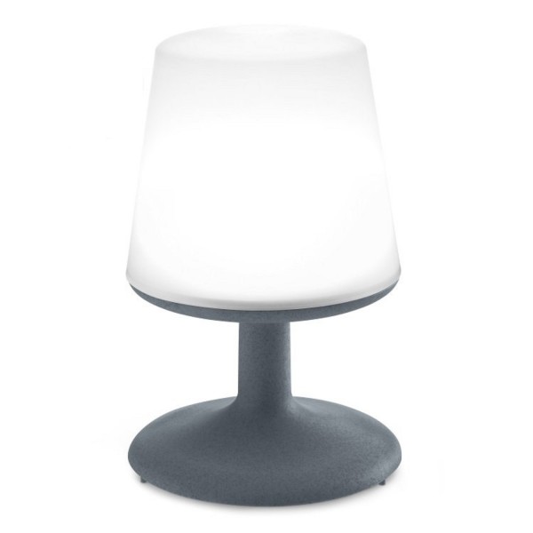 Koziol LIGHT TO GO Tischlampe organic deep grey 3799673 