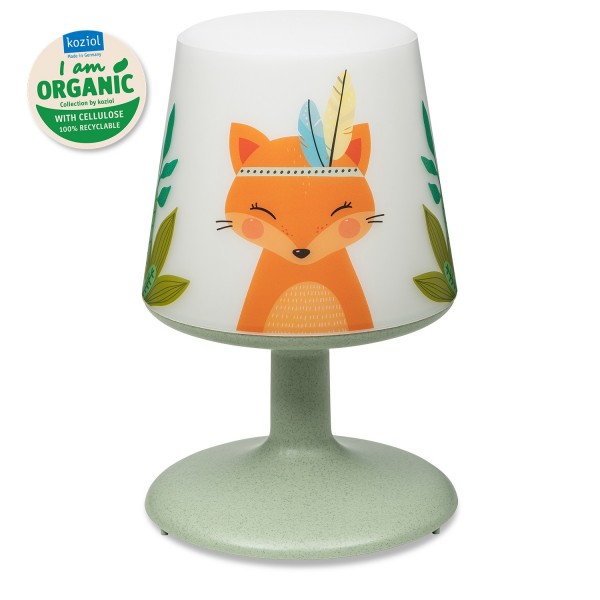 Koziol LIGHT TO GO HARRY Tischlampe organic green 3800668 
