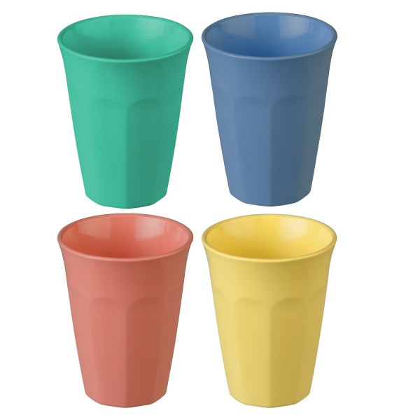 Koziol NORA Becher M 300 ml 4er Set 4055271 