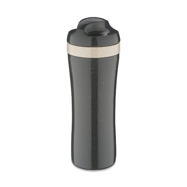 Koziol OASE Trinkflasche 425 ml nature ash grey 7708701 