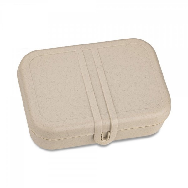 Koziol PASCAL L Lunchbox mit Trennsteg nature desert sand 7152700 