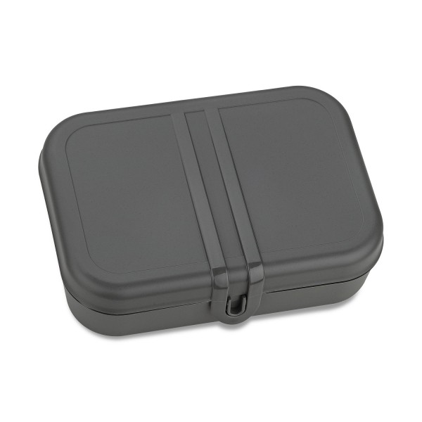 Koziol PASCAL L Lunchbox mit Trennsteg nature ash grey 7152701 