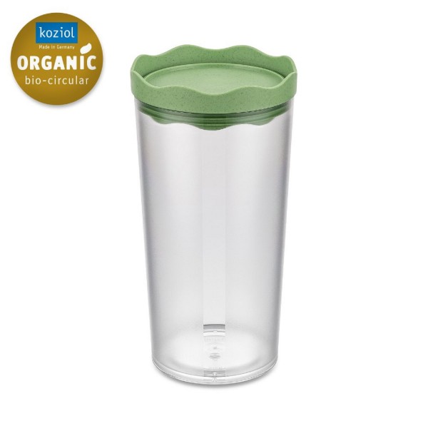 Koziol Vorratsdose  PRINCE L 1L organic nature green leaf 7069703 