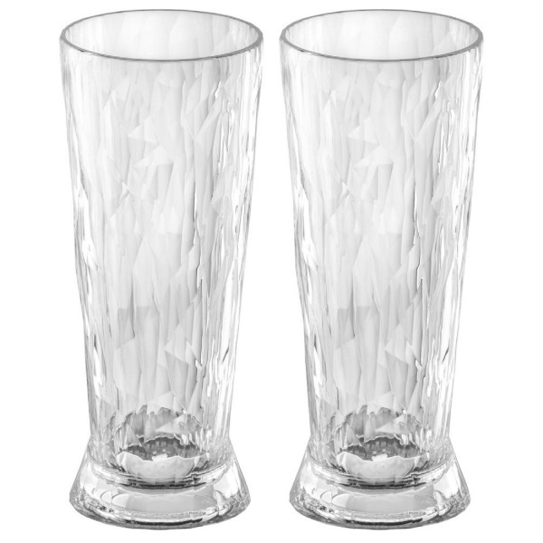 Koziol Superglas CLUB NO. 10, 2er Set, crystal clear, 300 ml transparent 4417535 