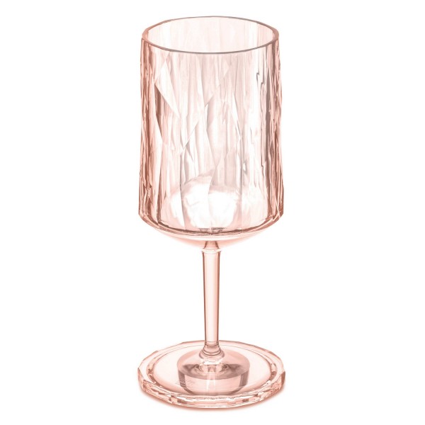 Koziol Superglas CLUB No. 4 300ml transparent rose quartz 3401654 