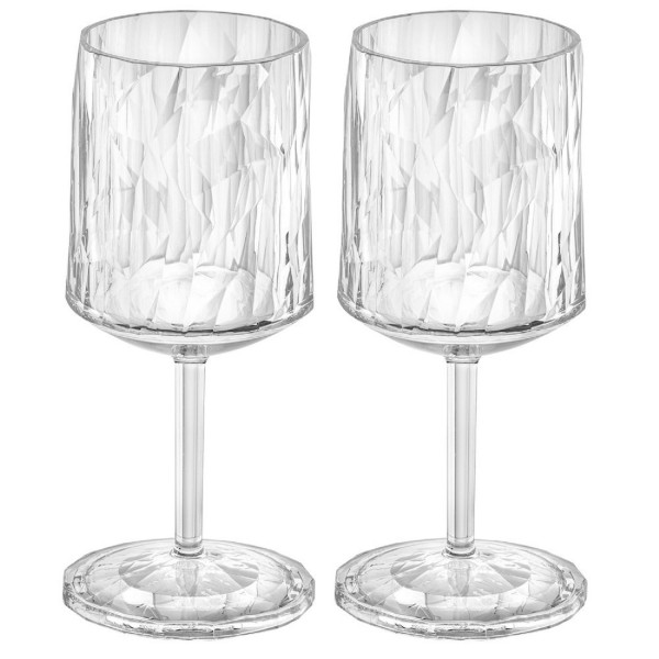 Koziol Superglas CLUB NO. 9, 2er Set, crystal clear, 200 ml transparent 4416535 