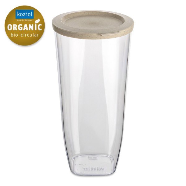Koziol Vorratsdose 2l CONNECT DRY STORAGE L nature desert sand 4063700 