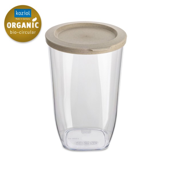 Koziol Vorratsdose 1,5 L Connect Dry Storage M nature desert sand 4062700 