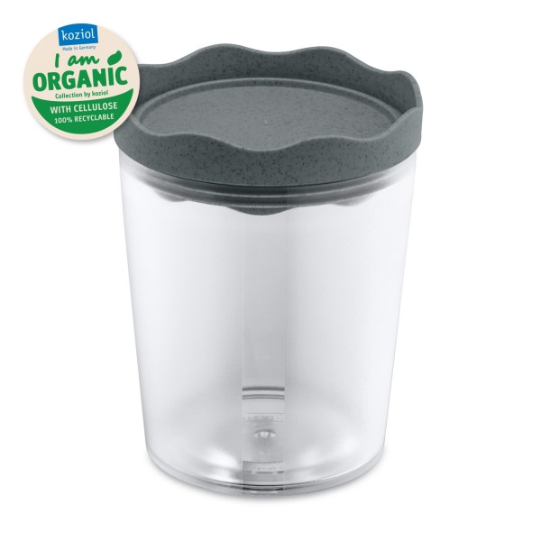 Koziol Vorratsdose PRINCE M 750ml organic deep grey 3085673 