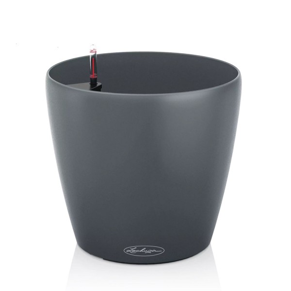 Lechuza Blumentopf Classico Color ECO 28 grau 18923 