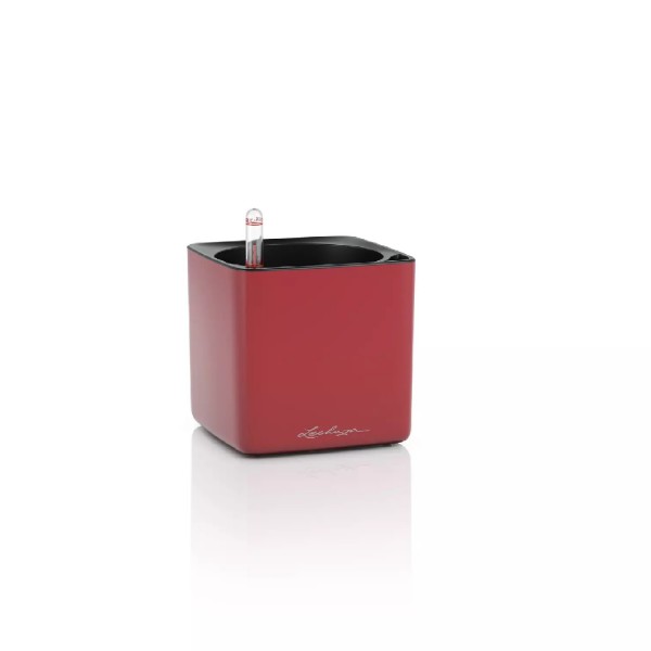 Lechuza Cube Premium 14 scarlet rot matt 13502 