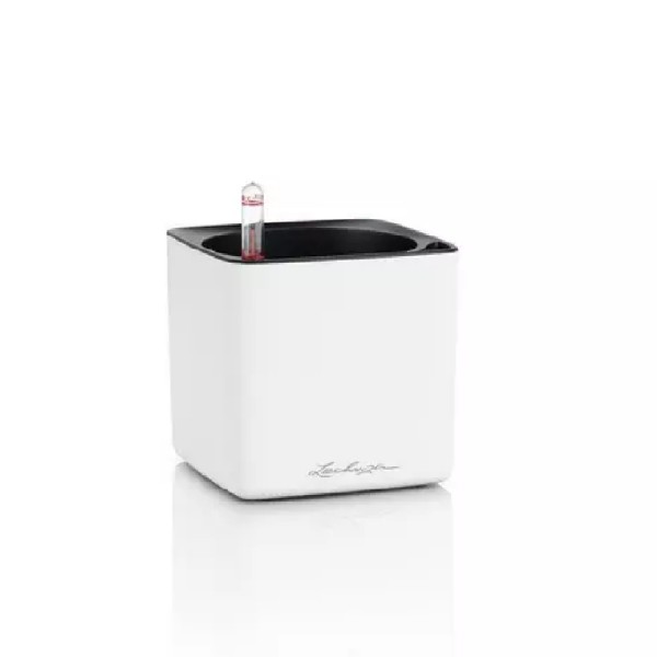 Lechuza Cube Premium 14 weiß matt 13500 