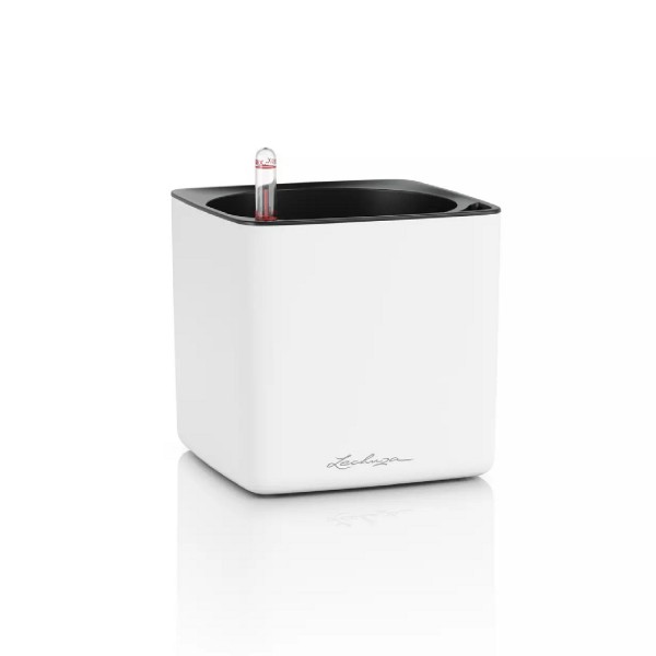 Lechuza Cube Premium 16 weiß matt 13535 