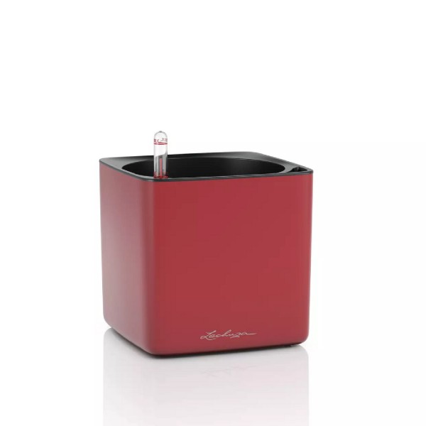 Lechuza Cube Premium 16 scarlet rot matt 13537 