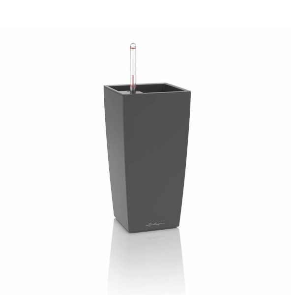 Lechuza MAXI-CUBI Premium Komplettset basaltgrau matt 18048 