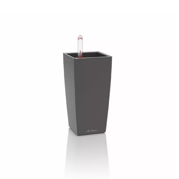 Lechuza MINI-CUBI Premium Komplettset basaltgrau matt 18111 