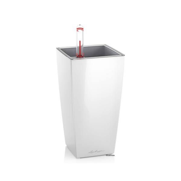 Lechuza Pflanztopf Mini-Cubi weiß hochglanz 18120 