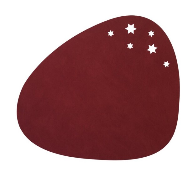 Lind DNA Tischset Curve Star L Nupo red 37x44cm 990135 