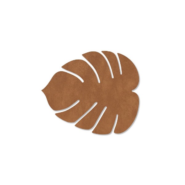 Lind DNA Glasuntersetzer Monstera Leaf natur 990077 