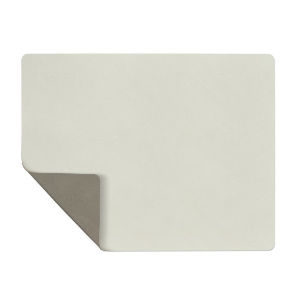 Lind DNA Tischset Square L Double, Nupo Linen/Flint Grey 992409 